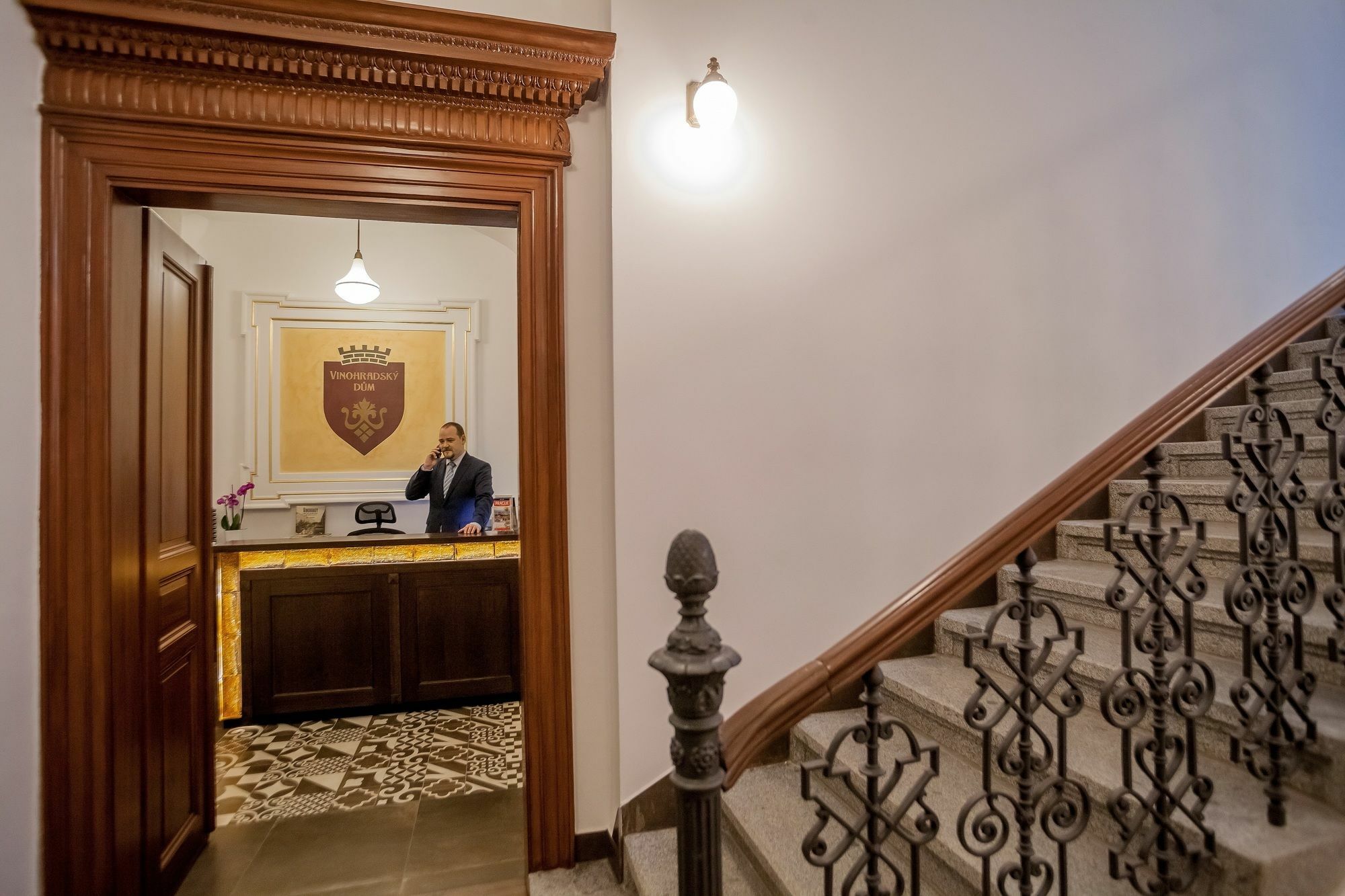 פראג Vinohradsky Dum Residence מראה חיצוני תמונה